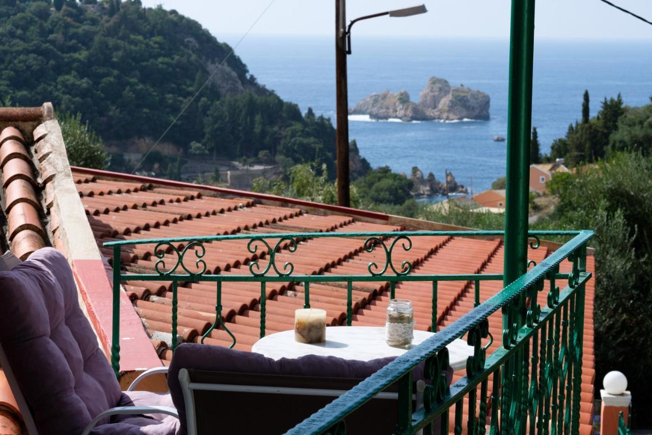 Eftyxia Apartments Paleokastritsa Dış mekan fotoğraf